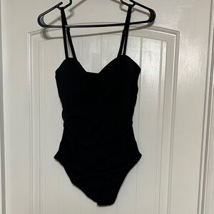 Women’s Yonique Black One Piece Swimsuit